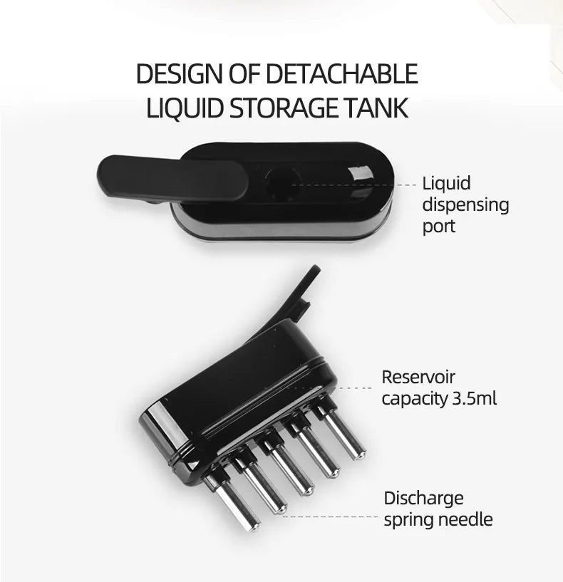 KSKIN LED Red Light Therapy Electric Massage Comb Hair Growth Applicator Anti-Hair Loss Head Massage Hair Brush Scalp Treatment