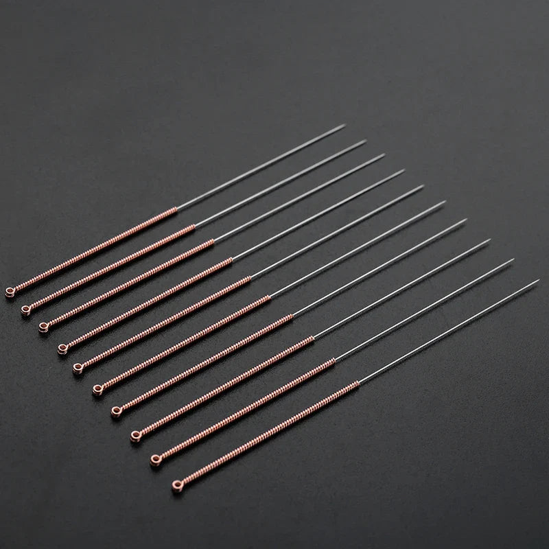 High Quality Acupuncture Needle 100 Hwato Copper Handle Sterile Beauty Health Massage gua sha 0.18/0.25/0.30/0.35mm