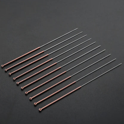 High Quality Acupuncture Needle 100 Hwato Copper Handle Sterile Beauty Health Massage gua sha 0.18/0.25/0.30/0.35mm