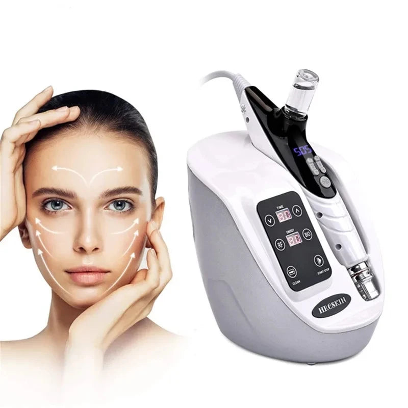 Portable RF Microcurrent Beauty Machine Lift Saggy Skin Brighten Dullness Hydrate Facial Moisturizing Equipment for Glowing Face