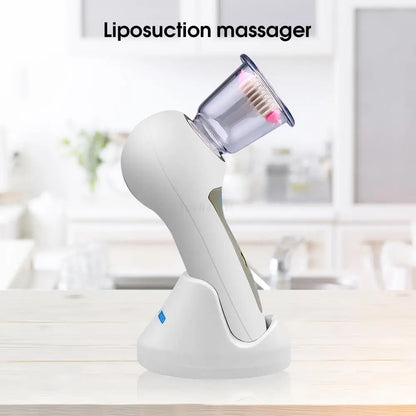 Vacuum Cans Anti Cellulite Suction Cup Massager Portable Face Celluless Body Deep Massage Loss Weight Tool US EU Plug