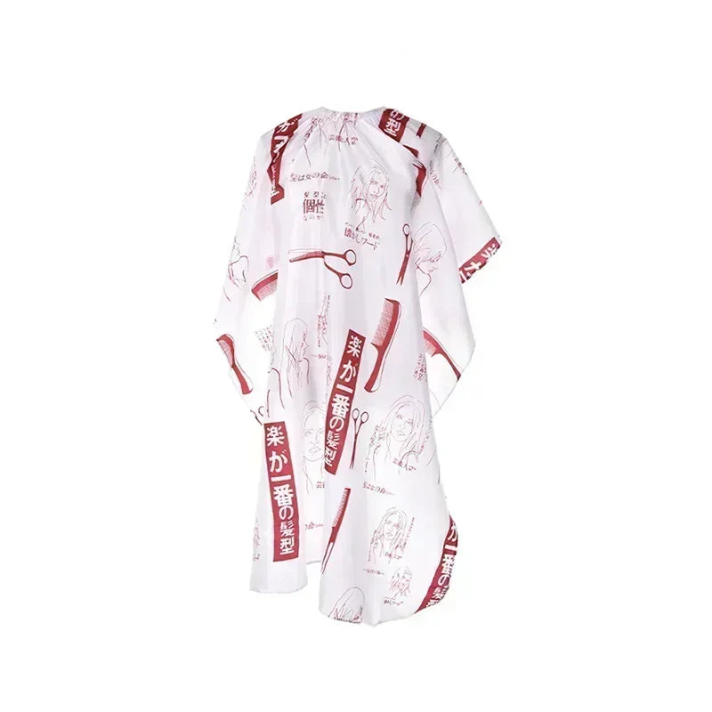 Best Selling 2022products Pattern Cutting Hair Waterproof Cloth Salon Barber Cape Hairdressing Hairdresser Apron Haircut capes