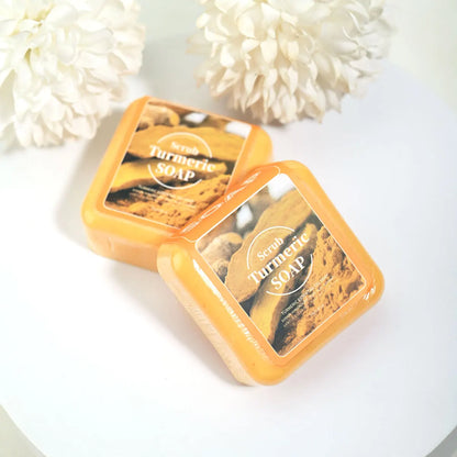 Turmeric Essential Oil Cleansing Soap Containing Citric Acid Vc Can Deeply Cleanse And Brighten The Skin It Is A Disposable Soap