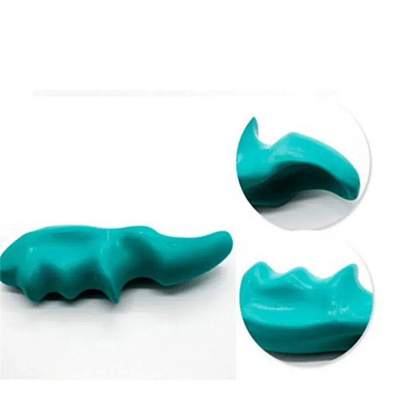 1 Pc Portable Effective For Deep Tissue Massage Saver Massager Green Thumb Protector Relaxing Neck And Back Cool Tool