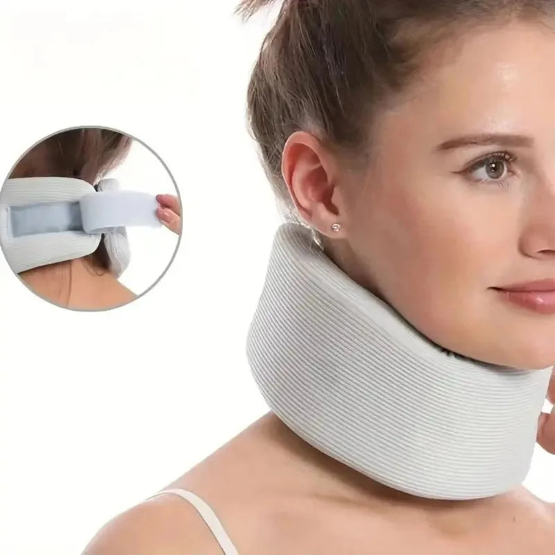 Neck Support, Adjustable Sponge Neck Support, Sleep Neck Support, Breathable Neck Support, A Perfect Neck Protection Tool