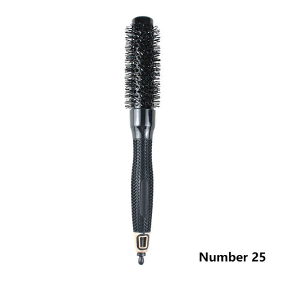 Wholesale High Quality Custom Logo Soft nylon Brush for Salon and home Roll Round Brush Set for Beauty Salon Blower