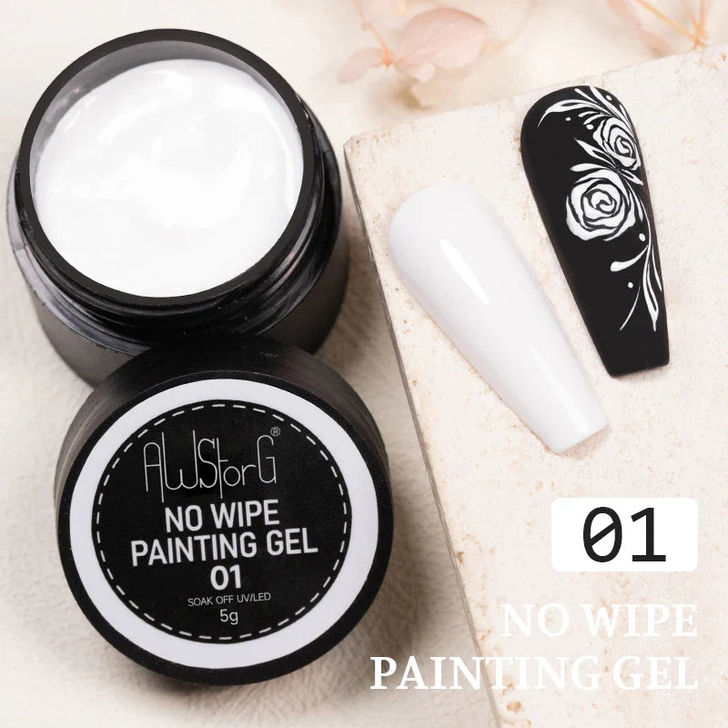 BOZLIN 5ml Sparkling Chameleon Mica Shell Gel Polish Colorful Sequins Manicure Semi Permanent Soak Off Nail Art Gel Varnish