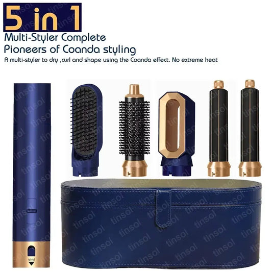 5 In1 Multi Hair Straightener Hair Styler Curling Iron Hair Dryer With Hair Brush Hairdryer For Hair Dryer Hair Multi Style