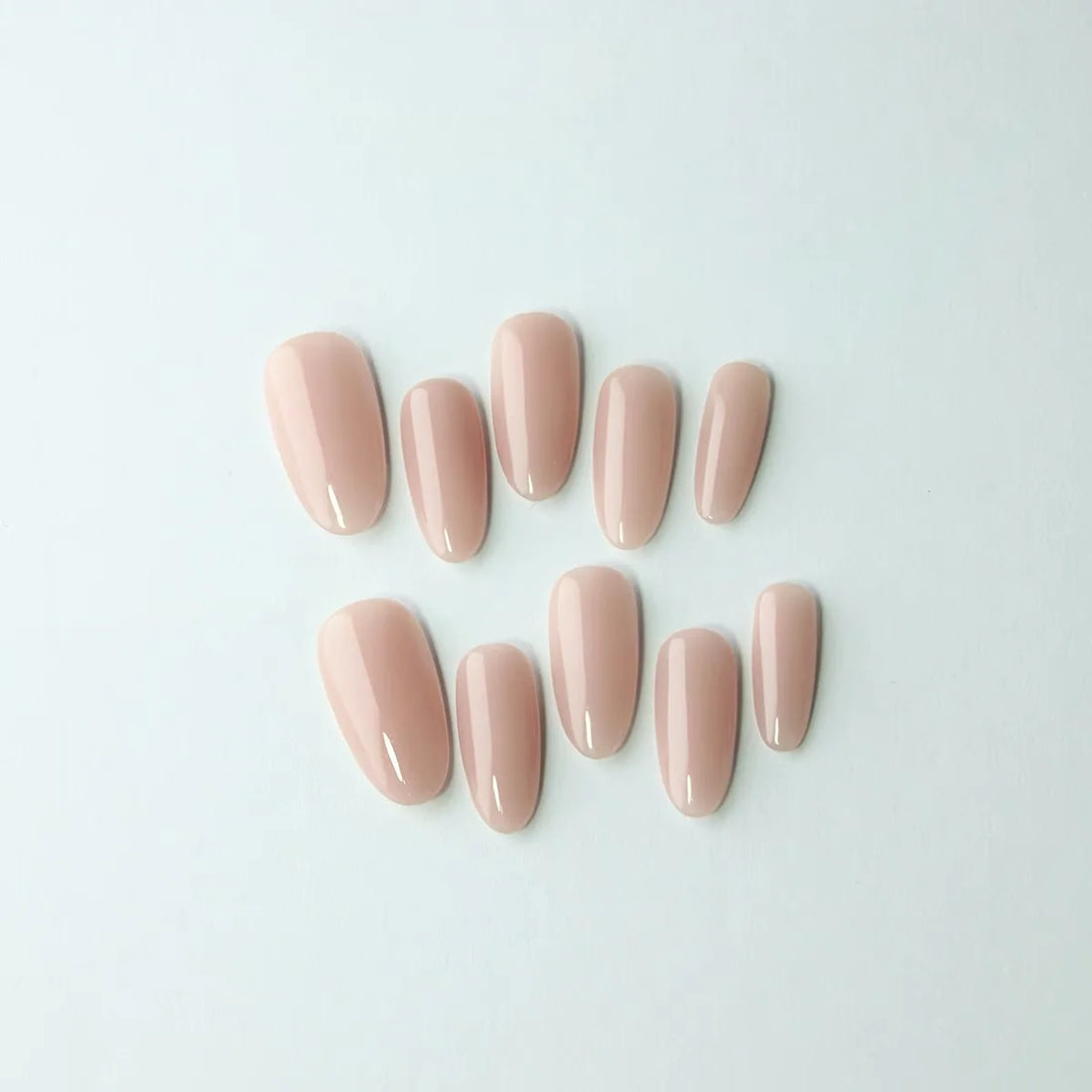 10PCS Handmade Press on Nails Reusable Adhesive False Nails Fake Nails Wearwable Manicure Art Finger Tips Decoration Fashionista