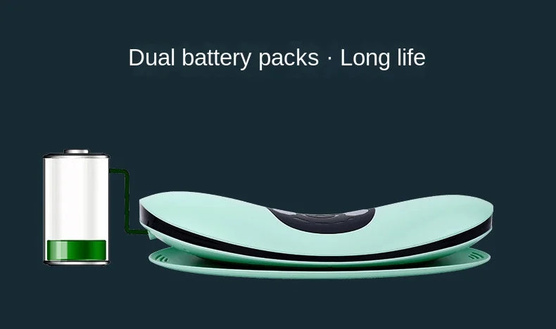 Curved Lumbar Spine Massager Intelligent Electric Hot Compress Soothing Lumbar Massage Instrument