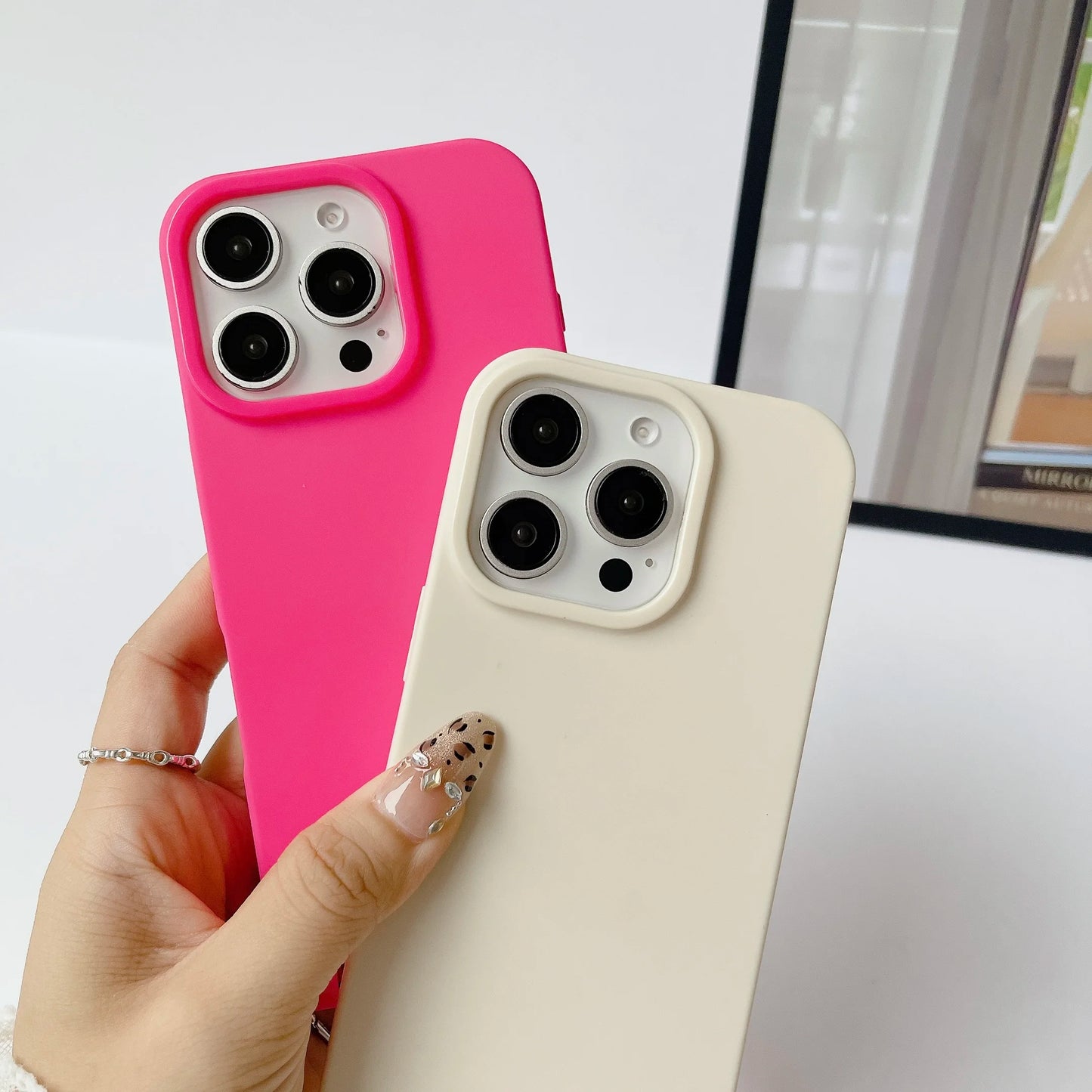 Lanyard with Adjustable Cord Rope Strap Case For iPhone 15 16 Pro Max 14 13 12 11 7 8 Plus X XS XR Soft Silicone Phone Cover