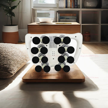 Electric Fascia Gun Massage Device Deep Tissue Percussion Massager for Back Shoulders Legs Waist Pain Relief Muscle Relaxation