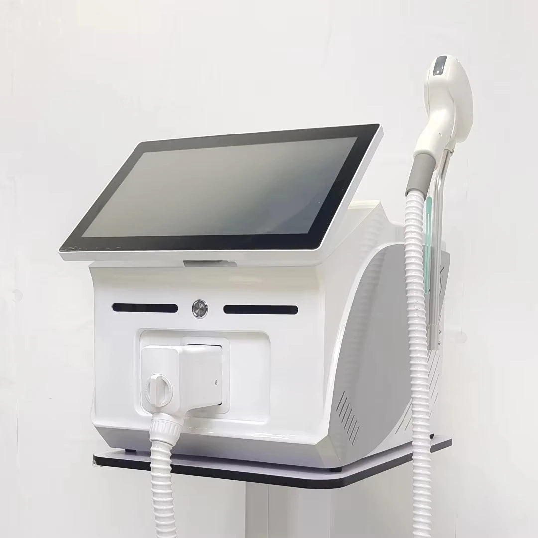 Professional 4-Wave Diode Laser Hair Removal Machine 2025 Portable Soprano Titanium 4000W Epilator for Body & Face Skin Care