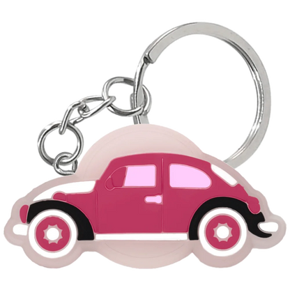 1PCS LED Keychains New Arrival Cute Unicorn Joystick Pig Flower Cat Cow Luminous Keyring Accessories for Car Women Men Key Gifts