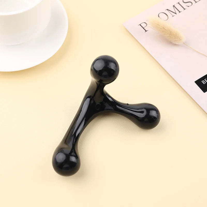 Mini Handheld Manual Massager Full Body Massage Tool For Waist Neck Foot Leg Head Waist Back Massage Tool Pain Relief Relaxation