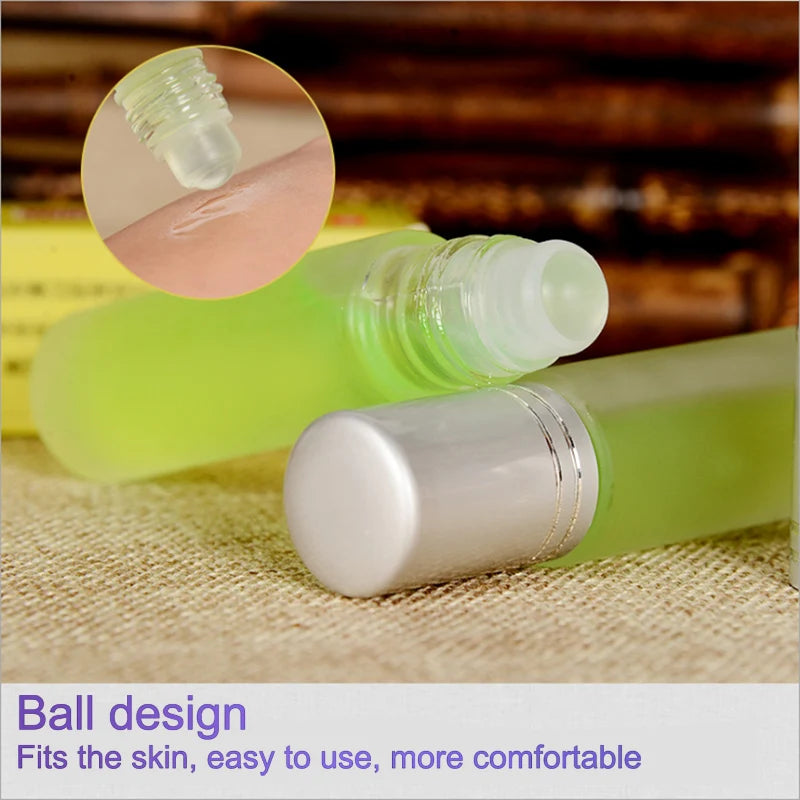 10ml Wormwood Scraping Essential Oil Mugwort Pure Nature Moxibustion Oils Meridian Massage Cupping Moxa Accessories Health Care