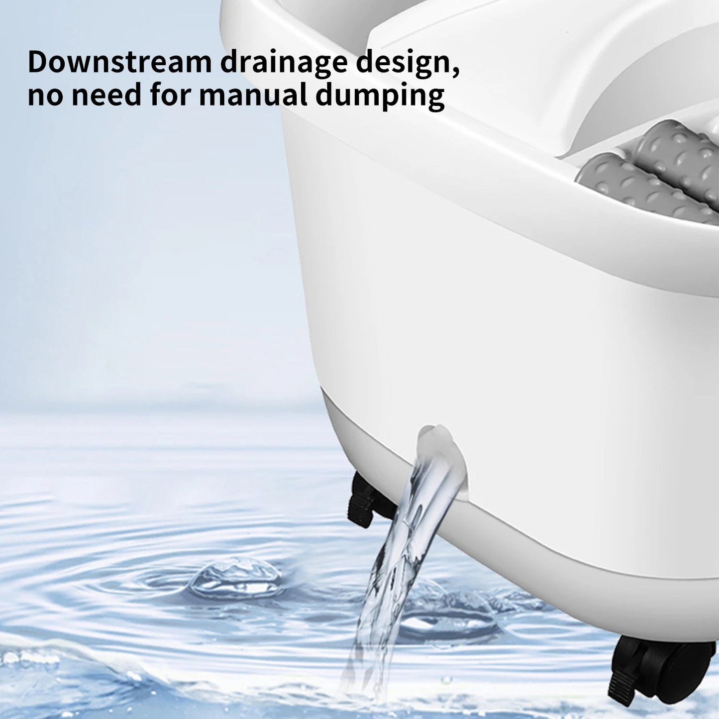 Foldable Thermostatic Foot Massage Tub Houseold Foot Bath Massager Portable Foot Massage Artifact To Promote Blood Circulatio