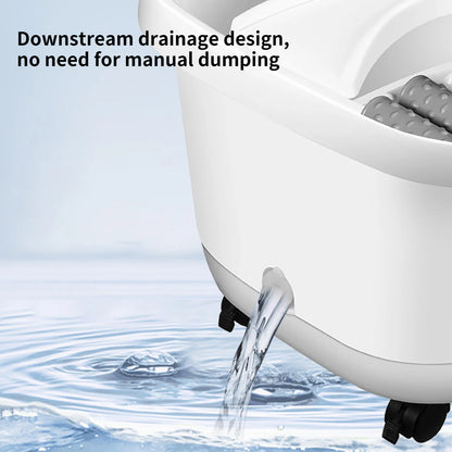 Foldable Thermostatic Foot Massage Tub Houseold Foot Bath Massager Portable Foot Massage Artifact To Promote Blood Circulatio