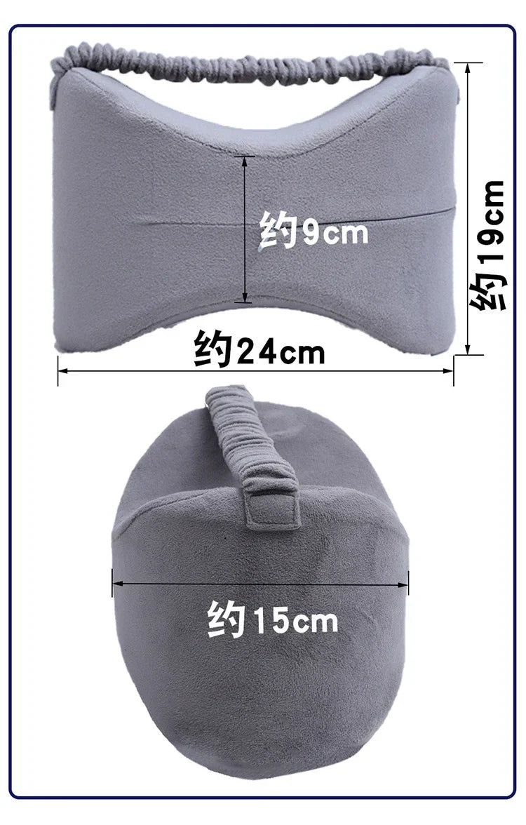 Half Moon Bolster Semi-Roll Pillow Ankle Knee Support Leg Elevation Back Lumbar Neck Pain Relief Density Foam Massage Bed Table