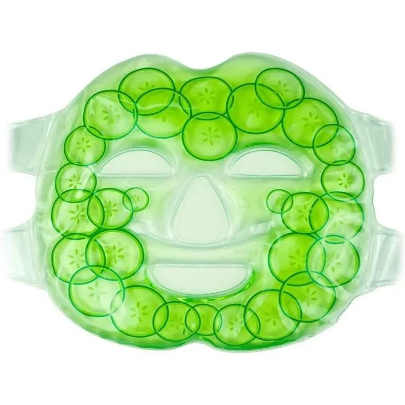 Face Ice Gel Pack with Wrap Reusable Hot Cold Compress for Skin Care  Puffiness Eyes Swollen Face Cold Face Mask Gel Pack