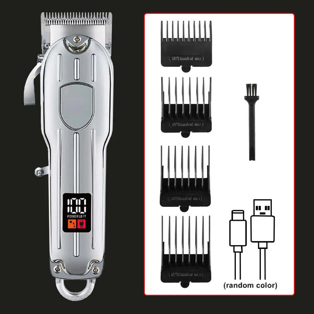 Hair Clippers Set for Men, Cordless Hair Clipper Shaver Beard Trimmer, Hair Cutting Machine for Men, Holiday Gift for Him