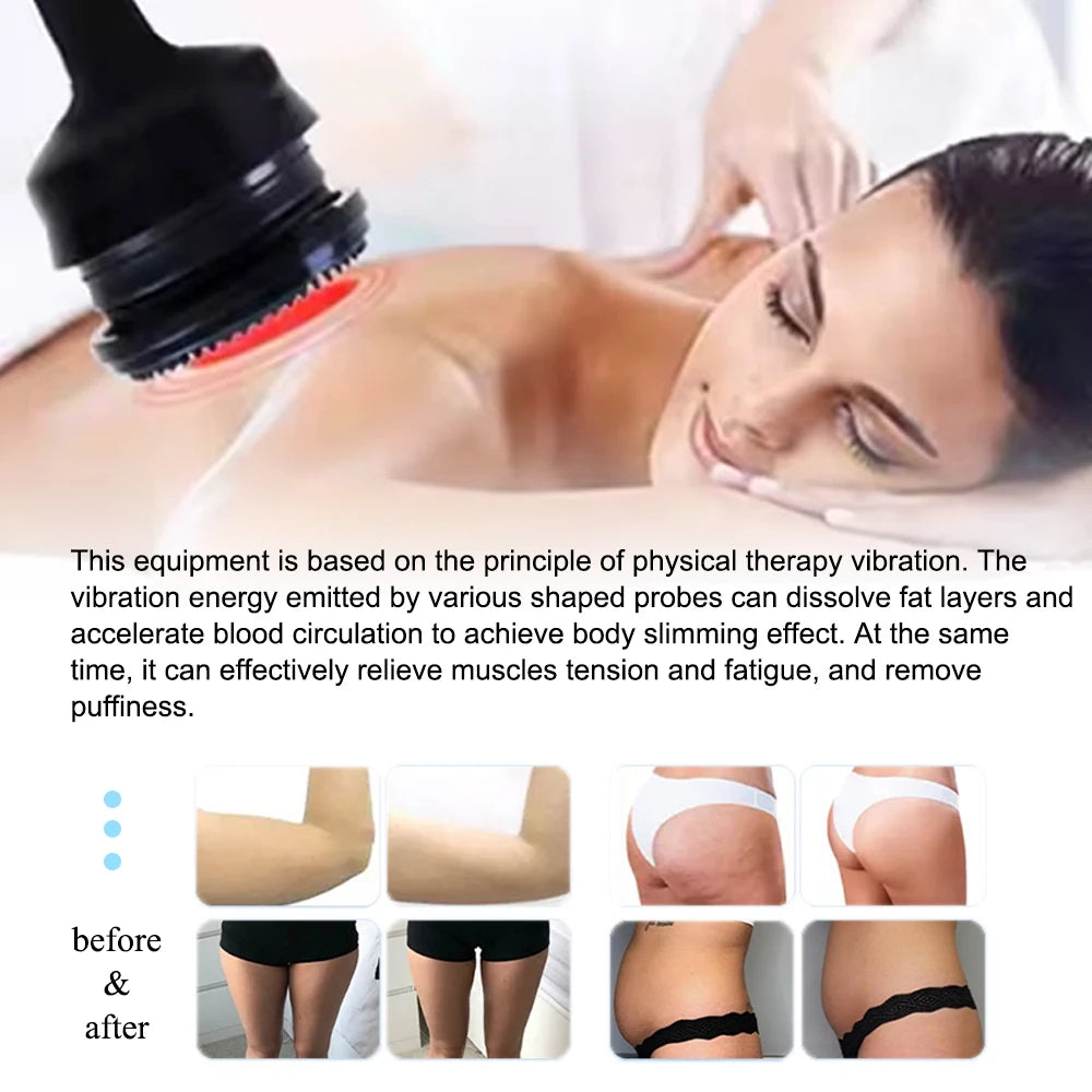 G5 Vibration Massage Slimming Beauty Machine Body Shape Weight Loss Waist Muscle Relax Anti Cellulite High Frequency Device