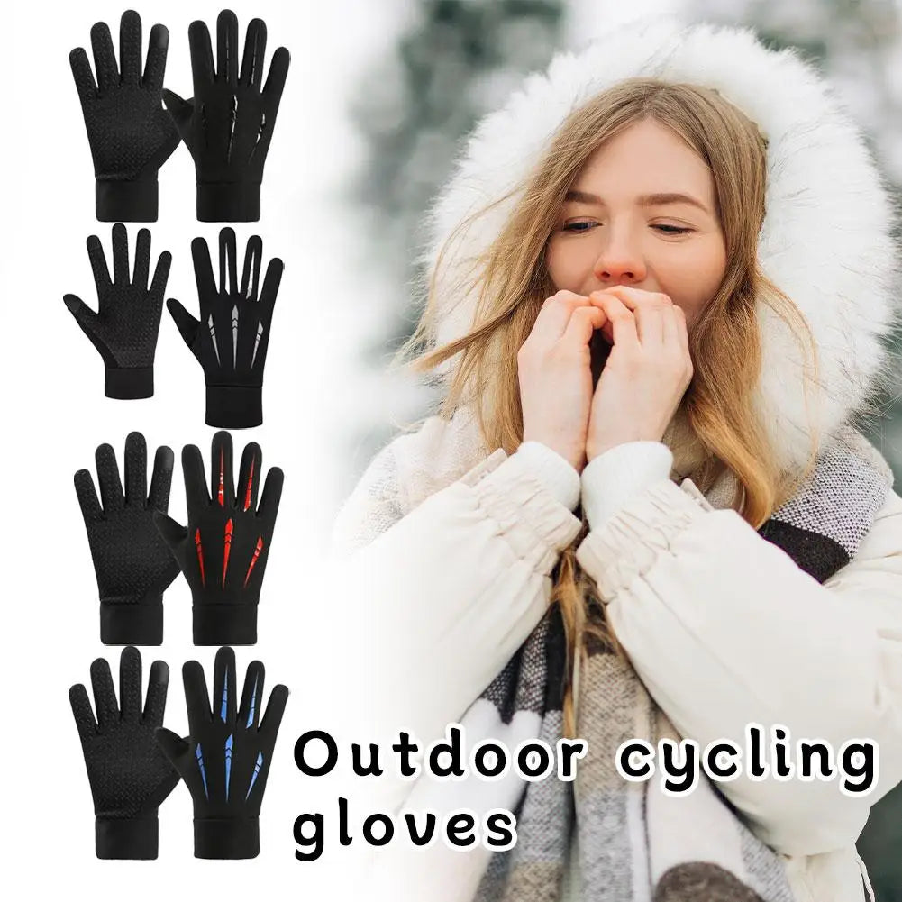 Football Gloves Waterproof Thermal Grip Outfield Cycling Player Bicycle Field Bike Sports Sports Outdoor