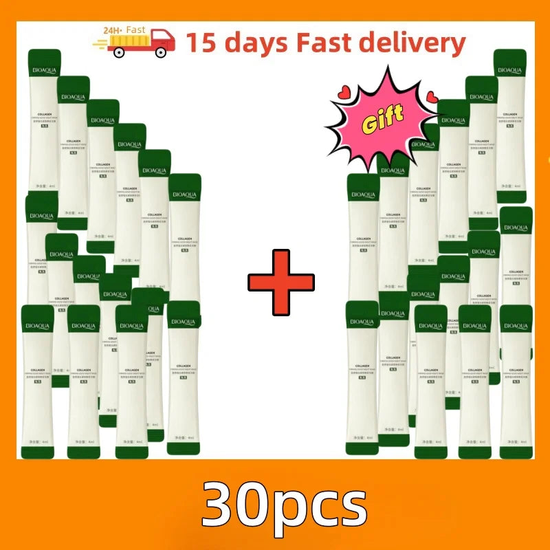 30pcs Centella Collagen Sleeping Facial Masks skincare Anti Wrinkle Anti-aging Moisturizing Face Mask Korean Skin Care Products