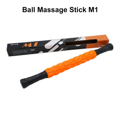 1Pc Gear Yoga Massage Stick Fitness Roller Deep Muscle Relaxation Fascia Release Lymphatic Relief Training Massage Roller Stick