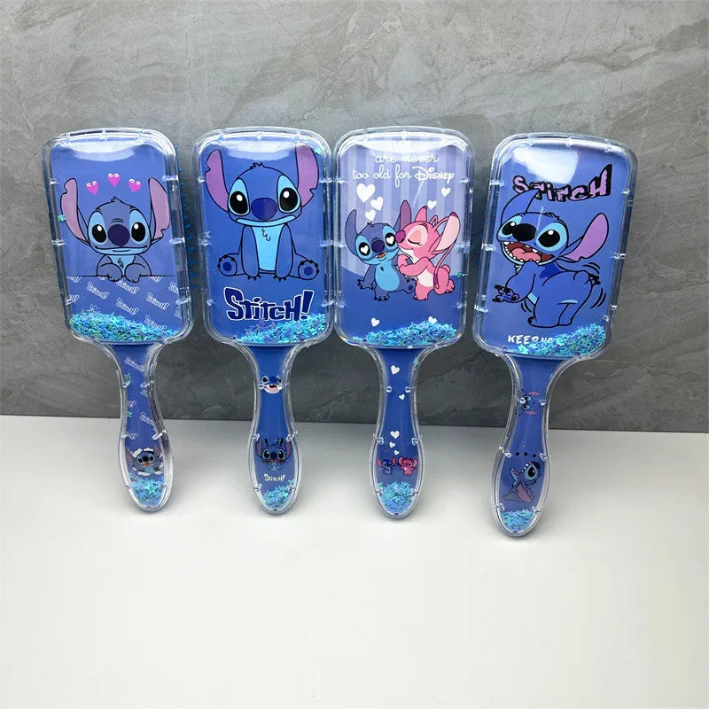 Stitch Hair Comb - Cute Anti-Knot Comb for Girls, Kids Gift, Portable Hair Detangler