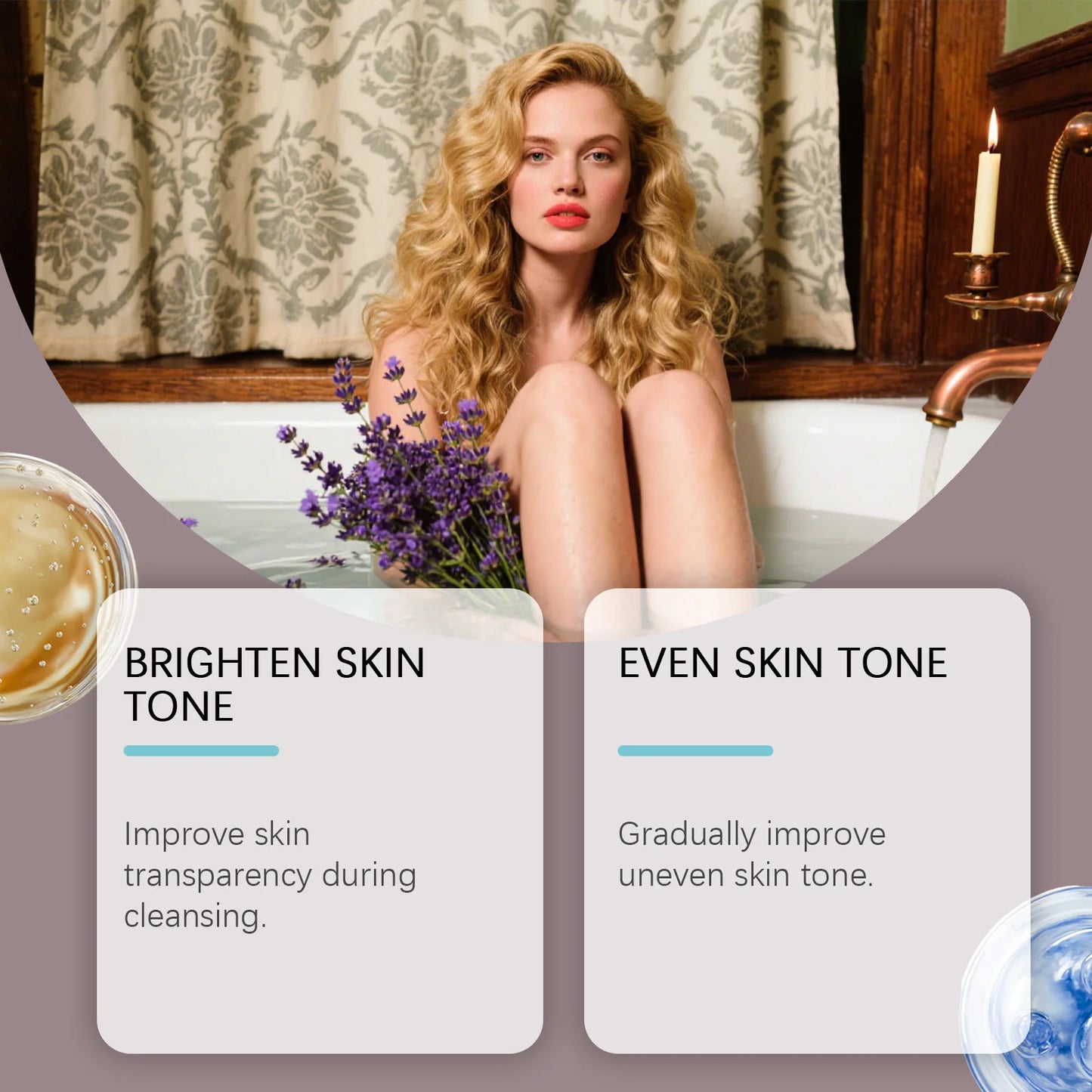 Turmeric Soap: Cleans Pores, Improves Skin Texture, Nourishes and Hydrates Body Skin, Suitable for Full Body Use