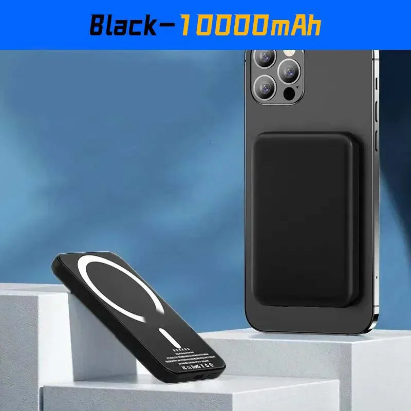 For Magsafe Power Bank 10000mAh Portable Auxiliary Spare External Magnetic Battery Pack Wireless Charger For Iphone 13 14 15 16