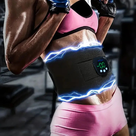 Waist Massager Portable USB Charging Shaper Electric Arm Hip Leg Trainer Weight Loss Shaping Belt Fitness Massager