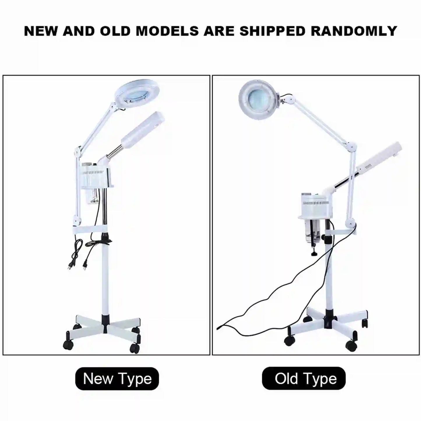 Professional UV Facial  3in1 UV Facial  Cold Light LED 5X Magnifier Floor Lamp Facial  Magnifier Cold Light