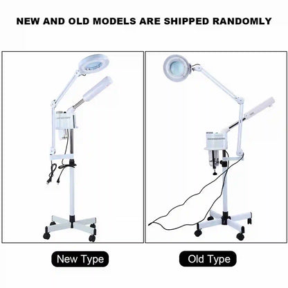Professional UV Facial  3in1 UV Facial  Cold Light LED 5X Magnifier Floor Lamp Facial  Magnifier Cold Light
