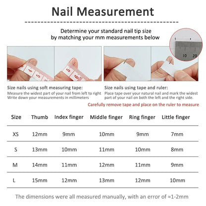 10Pcs Short Handmade Press On Nails Full Cover Flower Design Summer Colorful Rhinestone False Nails Wearable Manicure Nail Tips