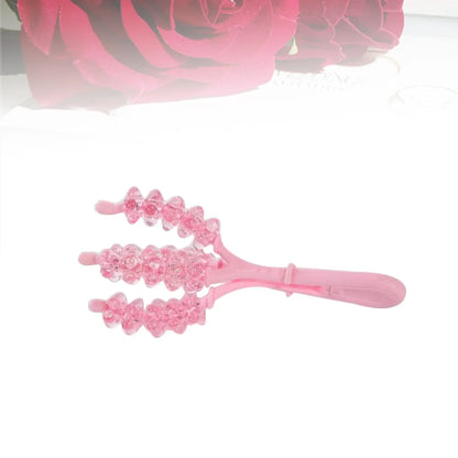 Plastic Handheld Massager Roller Arm Leg Muscle Relaxing Tool Portable Mini Massage Device For Body Health Care Accessories