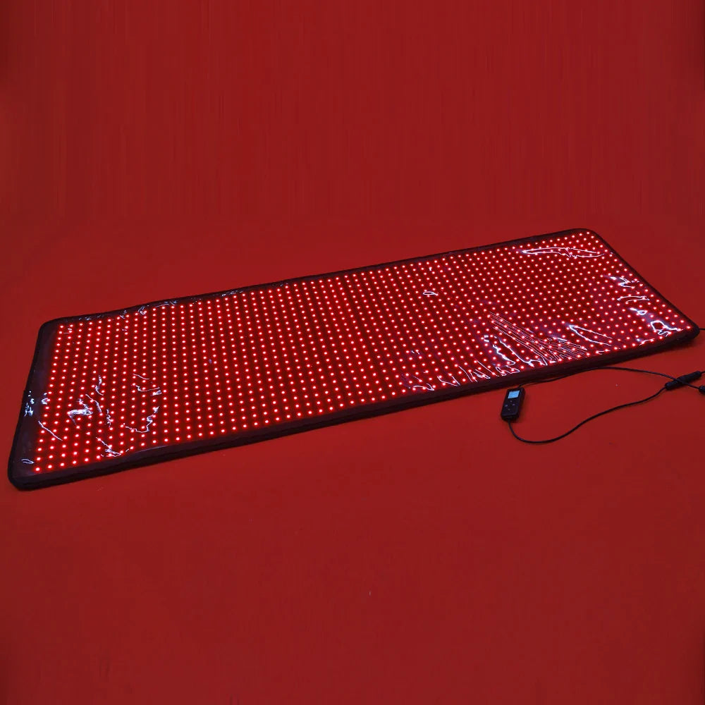Free add logo TLB1000 Red light therapy pad 160cmX60cm 660nm 850nm Near Infrared Mat Full Body Led Red Light Therapy Mat Blanket