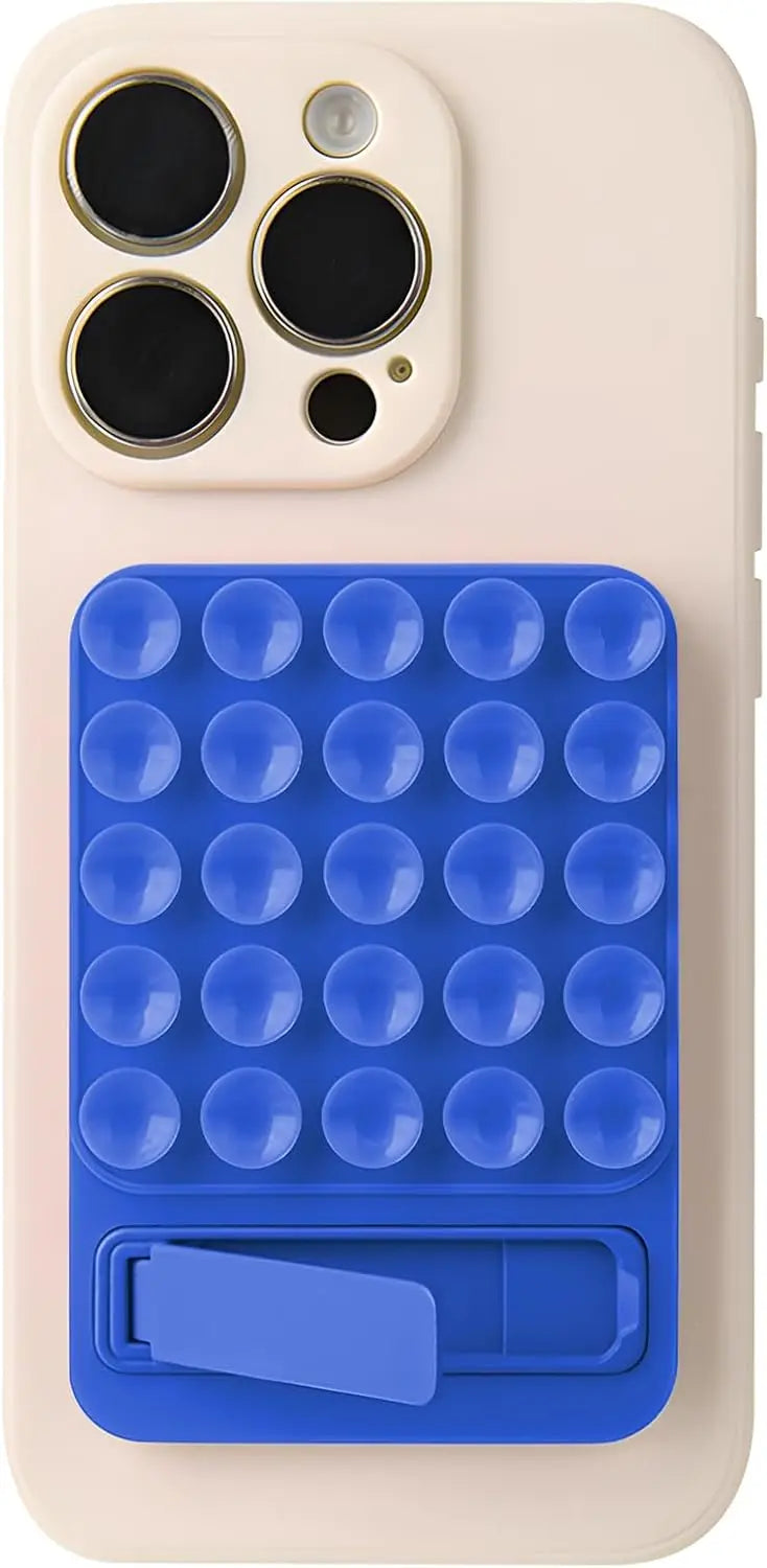 Silicone Suction Phone Mount Mirror Shower Phone Holder Foldable Adhesive Smartphones Accessory For Selfies And Videos