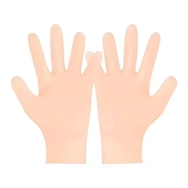 Spa Silicone Socks Gloves Moisturizing Gel Sock Exfoliating Preventing Dryness Cracked Dead Skin Remove Protector Foot Hand Care