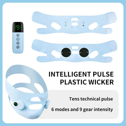 Intelligent Electric Double Chin V-Shaped Face Machine Anti-Wrinkle Facial Massage Adjustable Intensities  Women's V-Face Device
