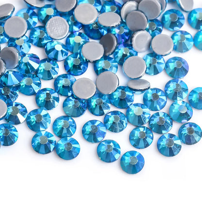 SS16 SS20 Glitter стразы Crystal Hotfix Rhinestones 1440pcs/pack Crystal AB Hot Fix Rhinestone for Apparel Wedding Dress E7021