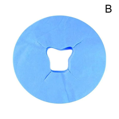 100pc/bag Disposable Massage Table Sheets Headrest Pads Face Pillow Cover Cushion Cover Sheet for Massage Beauty Salon Dedicated