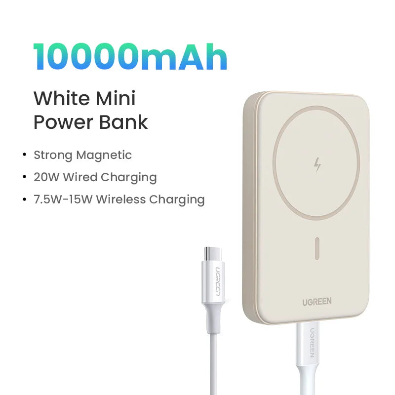UGREEN PD20W Power Bank Magnetic 10000mAh Portable Wireless Fast Charging PowerBank for Magsafe for iPhone 17 15 Pro Max 16 Pro