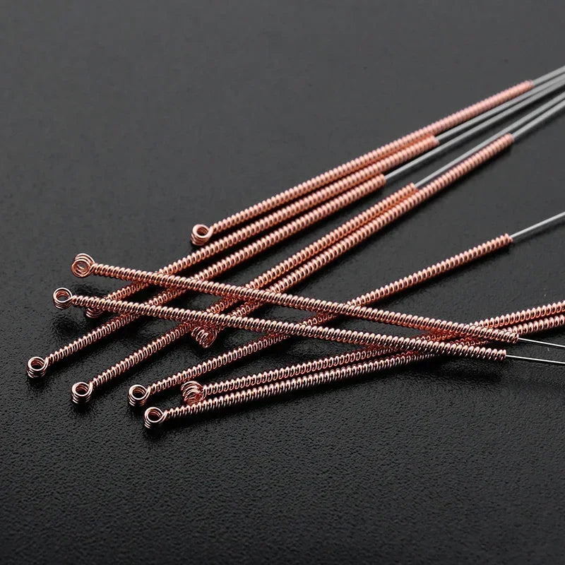 Quality Acupuncture Needle 100pcs Hwato Copper Handle Sterile Beauty Health Massage gua sha 0.18/0.25/0.30/0.35mm