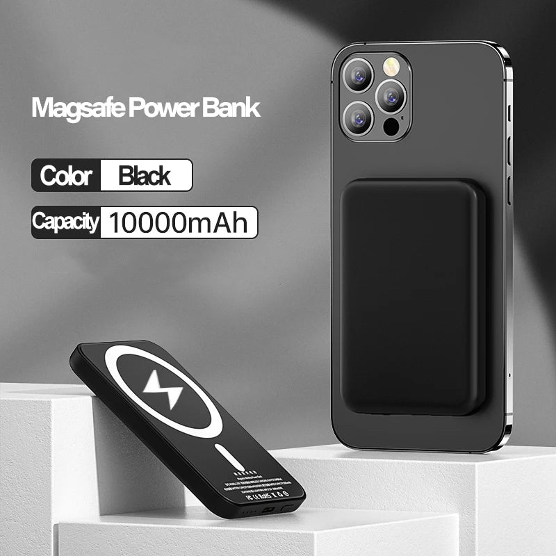 Original Magnetic Powerbank External Spare Battery Portable Wireless Charger Fast Charging For Apple iPhone Magsafes Power Bank