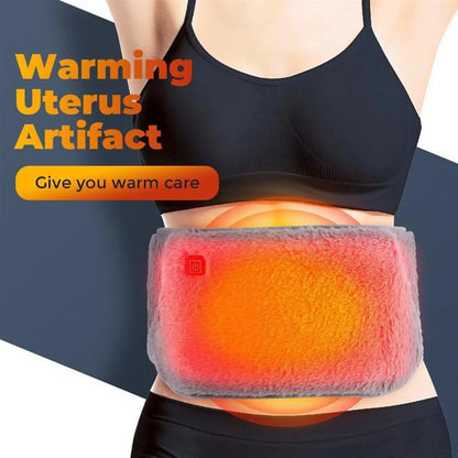 3 Levels Electric Heating Pad Cold-Proof Uterine Belt Cold-Proof Hand Waist Warming Pad USB Recharging Abdominal Warmer