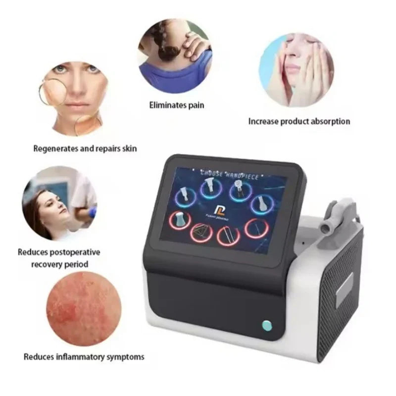 Cold Plasma with Argon Gas Professional Fractional Cold Plasma Sterilization Device Cold Plasma Machine for Wound Therapy