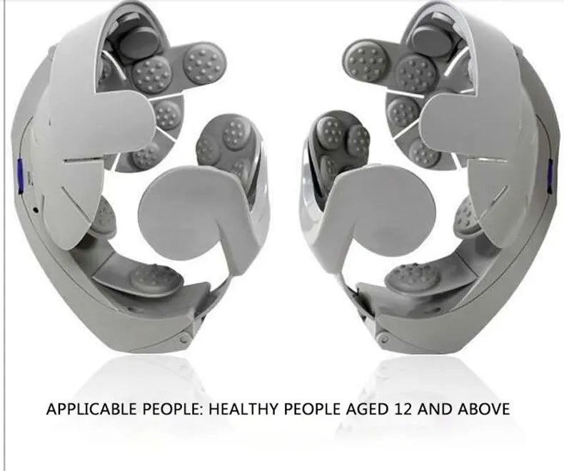 Head Massage Instrument Humanized Home Health Care Relaxation Electric Head Massage Relax Easy Acupuncture Points Brain Massager