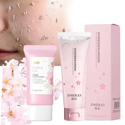 Face Deep Cleaning Exfoliating Gel Skin Care Whitening Moisturizer Repair Facial Scrub Skin Care 60g